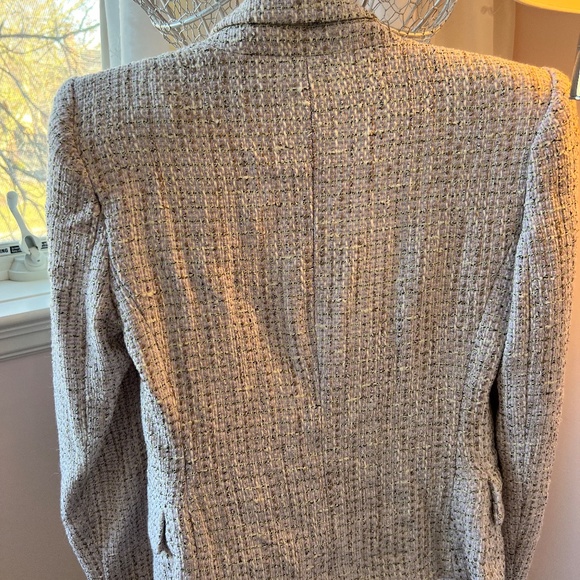 Zara Tweed Cream and Mauve Jacket - Picture 5 of 5